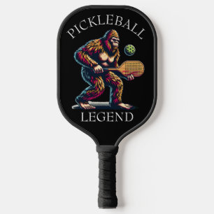 Pickleball Legend   Funny Bigfoot Pickleball Paddle