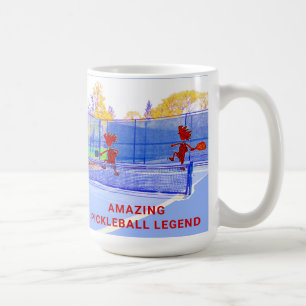 PICKLEBALL LEGEND - PERSONALIZE COFFEE MUG