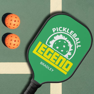Pickleball Legend Typography Personalised Name Pickleball Paddle