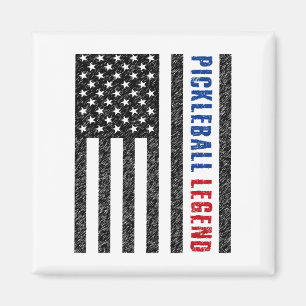 Pickleball Legend USA Magnet