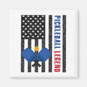 Pickleball Legend USA Magnet