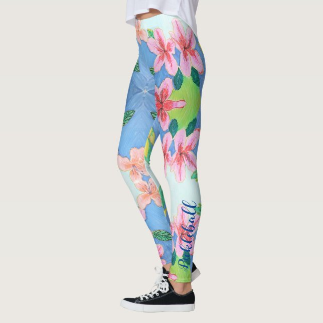 Pickleball Leggings by Ariella & Lily Designs (Left)