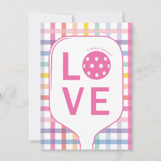 Pickleball Love Card | I Dinkin' Love You