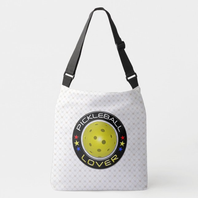 Pickleball Lover 1 Options Crossbody Bag (Front)