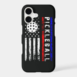 Pickleball Lovers 4th of July American Flag
