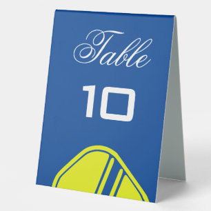 Pickleball Lovers Bridal Shower Neon Blue