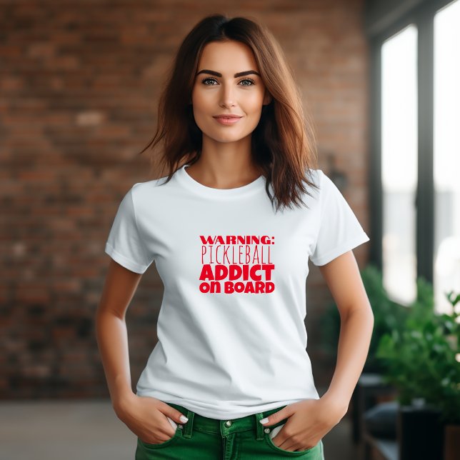 Pickleball Lover's Dream funny red slogan T-Shirt (Creator Uploaded)