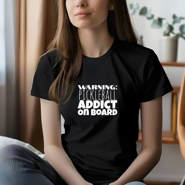 Pickleball Lovers funny orange slogan T-Shirt (Creator Uploaded)