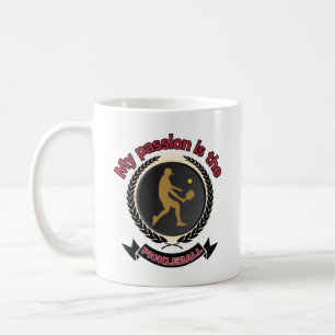Pickleball Male Athlete Court Passion Energy Coffee Mug