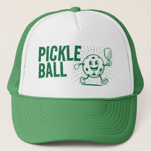 PICKLEBALL MASCOT TRUCKER HAT