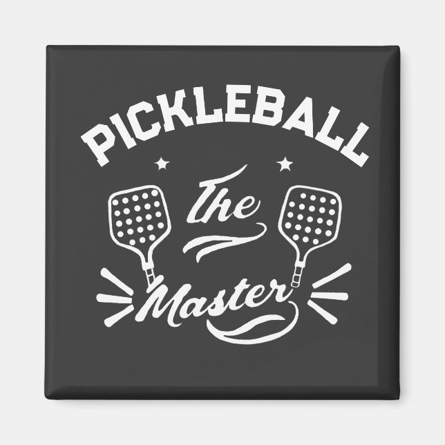 Pickleball Master Magnet (Front)