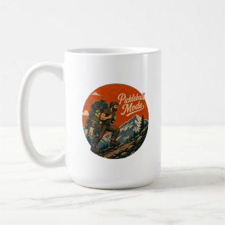 Pickleball Mode Vintage Sport Adventure Mug