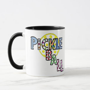 Pickleball mug coffee cup