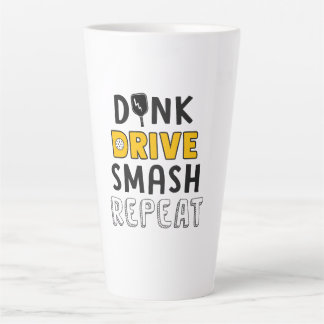 Pickleball Mug, Funny, Cute Pickleball Item Latte Mug