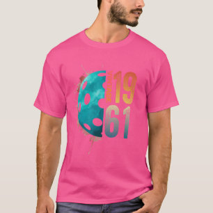 Pickleball Mum Dad Grandpa Grandma 63th Birthday 1 T-Shirt