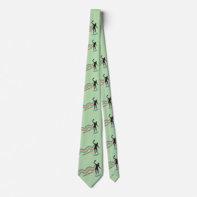 Pickleball neck tie mens (Front)