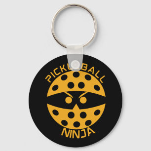 Pickleball Ninja Key Ring