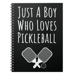 Pickleball Notebook for Boys Gifts Kids Quote