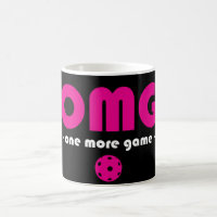 Pickleball One More Game black / pink