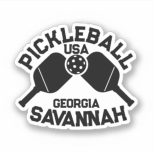 Pickleball Paddle & Ball Savannah Georgia Custom