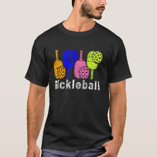 Pickleball Paddle Balls Open Play Game Day Player  T-Shirt