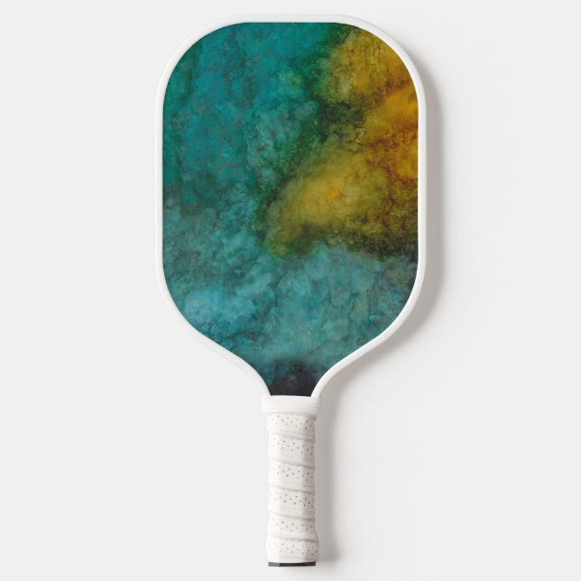 Pickleball Paddle Burst of Colors (Front)