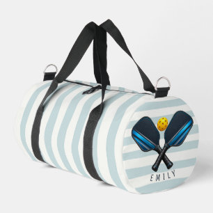 Pickleball Paddle Custom Name Pickleball Player Duffle Bag