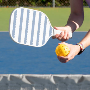 Pickleball Paddle CuteChampion Stripe Blue & White