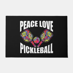 Pickleball Paddle Design Doormat