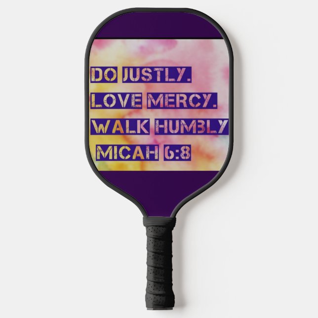 Pickleball Paddle Scripture (Front)