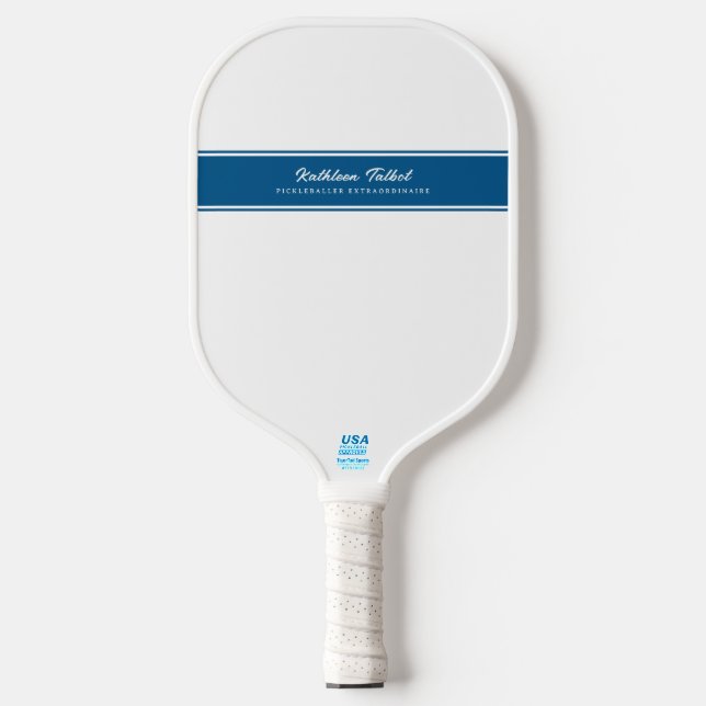 Pickleball Paddle Template (Front)