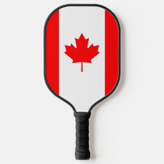Pickleball Paddle with flag of Canada
