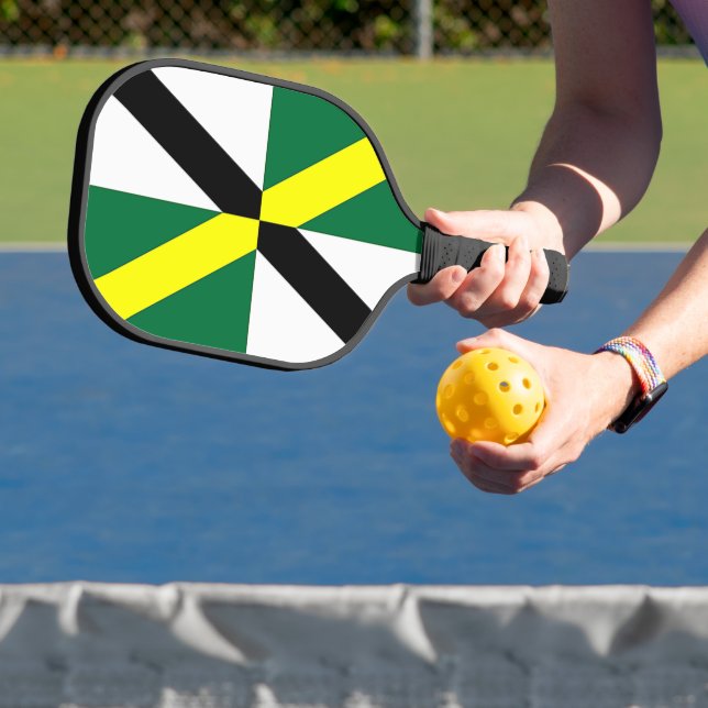 Pickleball Paddle with flag of Monterey, USA (Insitu)