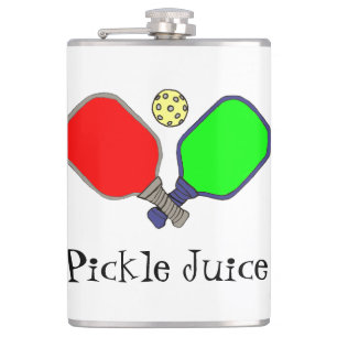 Pickleball paddles hip flask