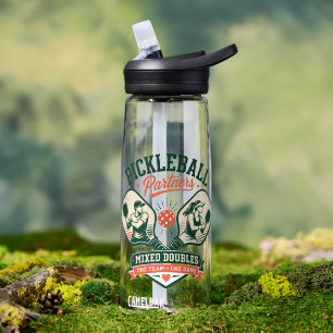 Pickleball Partners Mixed Doubles Water Bottle