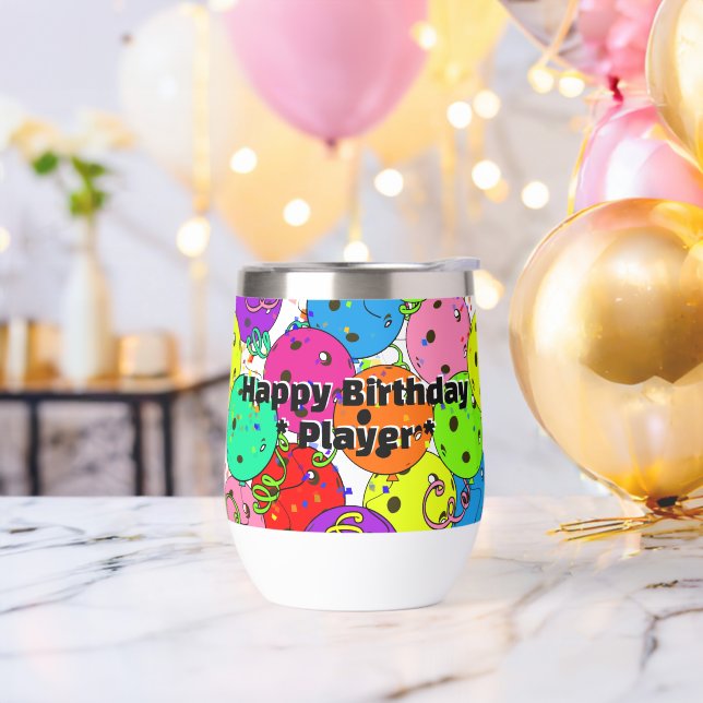 Pickleball Party Confetti and Pickleball Balloons  (Bachelor Party)