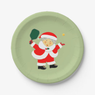Pickleball Party Paper Plate