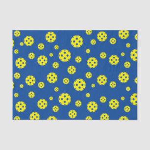 Pickleball pattern tissue paper filler for gifts