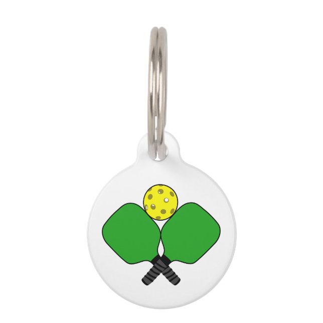 Pickleball Pet Tag (Front)