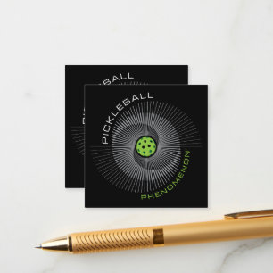 Pickleball Phenomenon Galaxy Enclosure Card