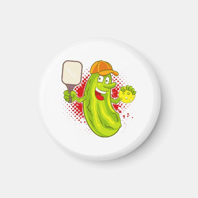 Pickleball Pickle Player  Magnet (Front)