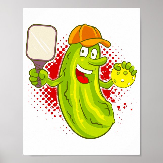 Pickleball Pickle Player  Poster (Front)