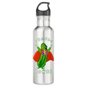 Pickleball Pickle Power Super Hero 710 Ml Water Bottle