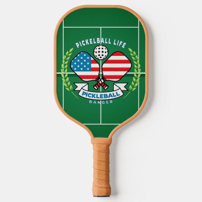 Pickleball  pickleball paddle (Front)