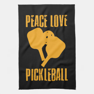 Pickleball Pickleball Player Gift Tea Towel