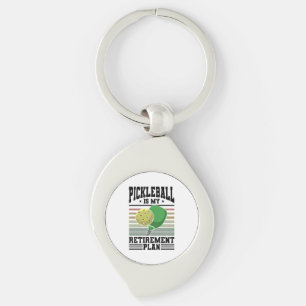 Pickleball - Pickleball Retirement  Key Ring
