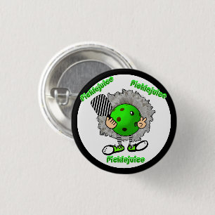 Pickleball Picklejuice Halloween Movie Inspired  3 Cm Round Badge