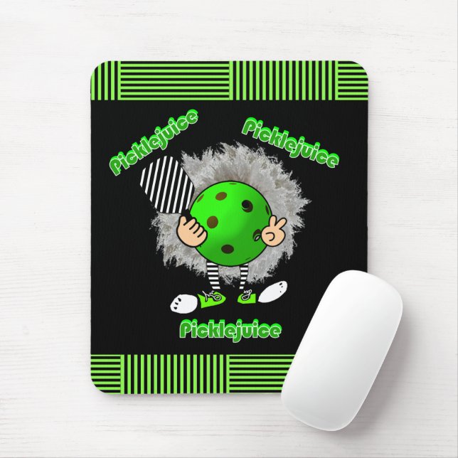 Pickleball Picklejuice Halloween Movie Inspired  Mouse Mat (With Mouse)