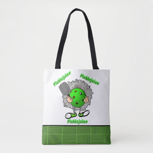 Pickleball Picklejuice Halloween Movie Inspired  Tote Bag (Front)