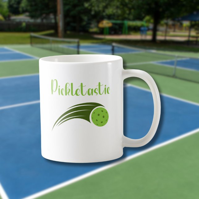 Pickleball Pickletastic elegant pun Coffee Mug (Creator Uploaded)
